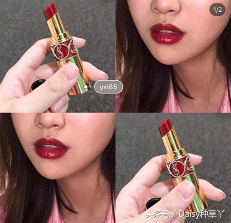 ysl 试 色|7支YSL新品银管口红全试色！再不入又要断货了！.